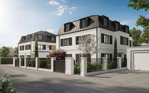 Außenvisualisierung - 5 Zimmer Mehrfamilienhaus, Wohnhaus zum Kaufen in München