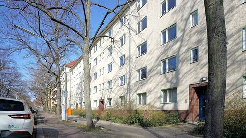 Blick in die Straße - 