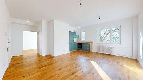 Wohn- und Essbereich - Stilvoll modernisierte Altbauwohnung mit Charme & Komfort nahe Kudamm