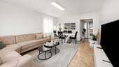 Wohnzimmer 2 - Modernisierte 3-Zimmer-Wohnung mit gehobener Ausstattung - stilvoll wohnen in gepflegter Wohnlage