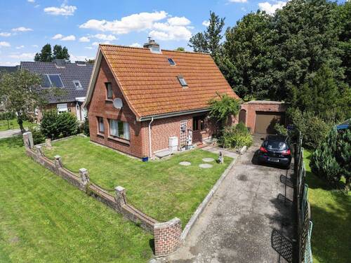 Hausbild - Ländliches Kleinod mit Potenzial, Charmantes Einfamilienhaus - Ländliches Idyll in Meeresnähe.