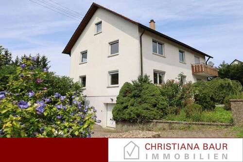 Hausansicht - PLATZ FÜR GENERATIONEN : 2-Familienhaus Steinhofen