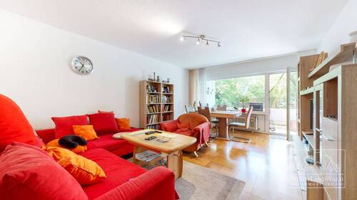 Wohnzimmer - Etagenwohnung mit 88,00 m&sup2; in Pirmasens zum Kaufen