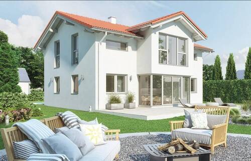 Muster EFH.jpg - Hochwertiges EFH 135 m² Wohnfläche mit 992 m² Baugrundstück in Landau an der Isar