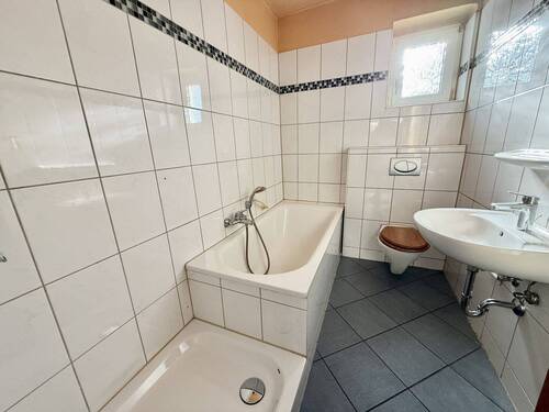 Tageslichtbad im Erdgeschoss - 