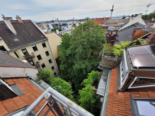 Blick von der Terrasse - 