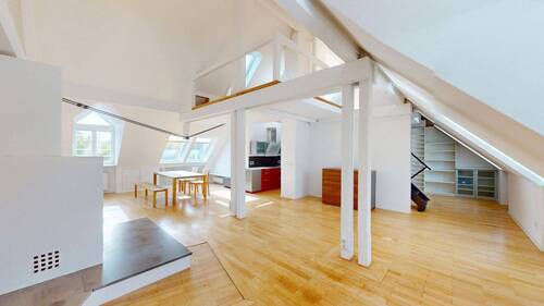 Wohnzimmer - Etagenwohnung mit 163,00 m&sup2; in München zum Kaufen