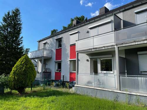 Ansicht Balkon/Gartenanteil Süd-West mit - 