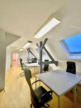 Büroraum - Möbliertes Büro in Prenzlauer Berg: flexibel, 25 m², 6 Plätze, sofort verfügbar