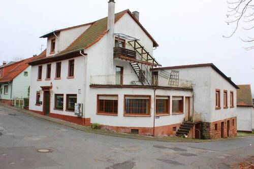 Straßenansicht.JPG - 1 Zimmer Mehrfamilienhaus, Wohnhaus zum Kaufen in Wald-Michelbach