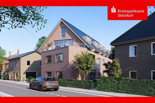 Titelbild - Neubau-Eigentumswohnung mit Betreuungsoption - zukunftssicher wohnen in Greven