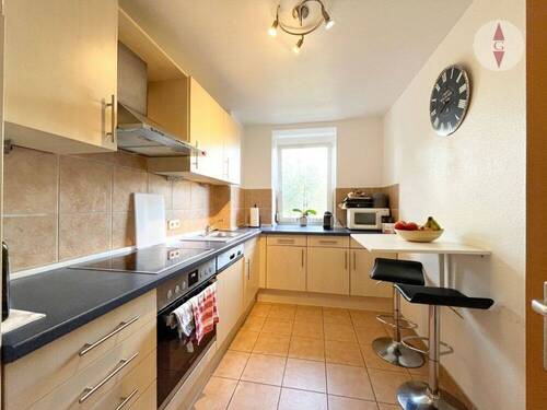 Küche (2).jpg - Terrassenwohnung mit 85,80 m&sup2; in Baden-Baden zum Kaufen