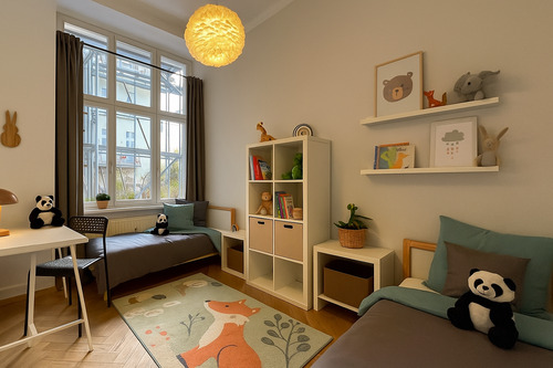 Kinderzimmer (visualisiert) - 3 Zimmer Etagenwohnung zum Kaufen in Berlin