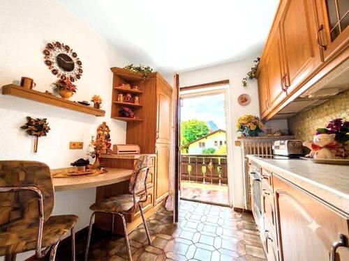 Küche mit Balkon - 