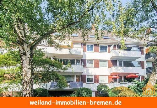 Straßenansicht - 3-Zimmer-ETW mit Balkon & Potenzial in Bremen-Hastedt