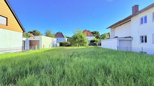 Blick zur Baufläche - Grundstück zum Kaufen in Töging a.Inn