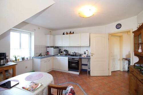 Küche der Dachgeschosswohnung - 