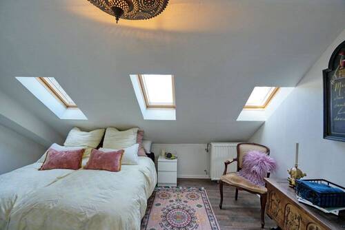 Schlafzimmer im Dachgeschoss - 