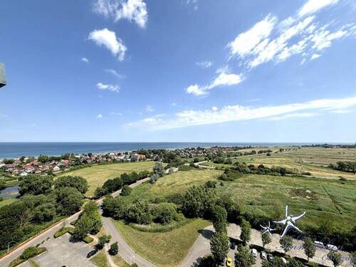 Traumhafte Sicht auf das Meer und den Horizont - Wow-Moment garantiert - Ostseepanorama zum Verlieben