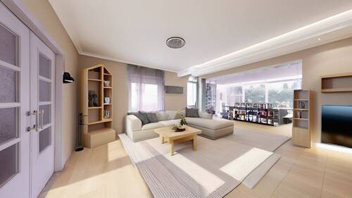 Wohnzimmer Einrichtungsbeispiel - 