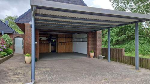 großes Doppelcarport - 