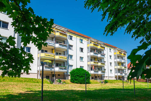 Ansicht 1 - 3 Zimmer Etagenwohnung zur Miete in Zwickau