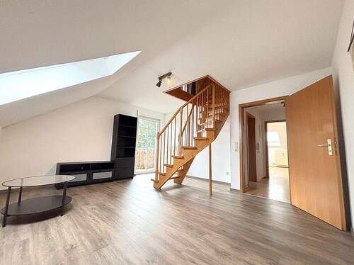 Wohnzimmer - Etagenwohnung mit 66,00 m² in Ruhstorf zum Kaufen