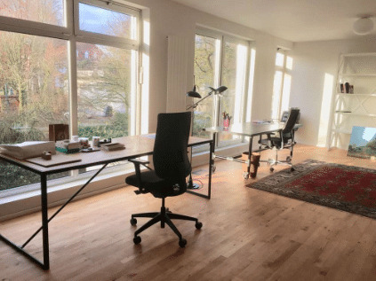 Büro OG mit Garteneinsicht - 