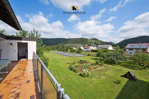 Blick vom Balkon - 