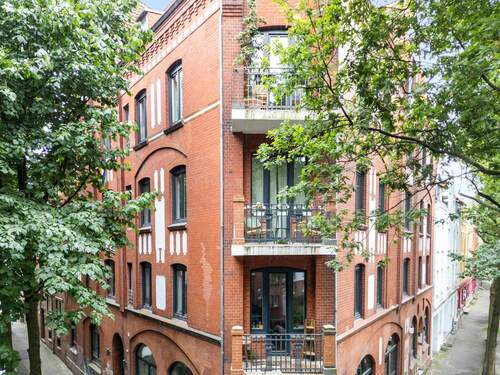 Außenansicht - 2 Zimmer Etagenwohnung in Hamburg