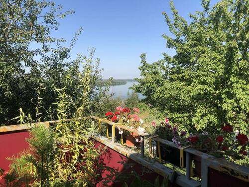 60 m² große Terrasse Richtung Westen - 