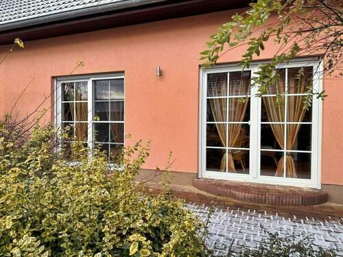 Gartenansicht Süd - 4 Zimmer Einfamilienhaus in Wulkow