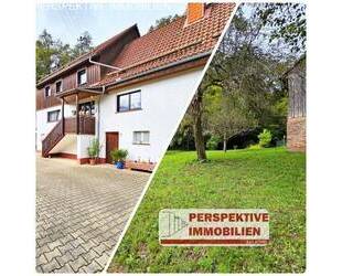 Einfamilienhaus für Naturliebhaber mit Nebengebäude, Weiden zukaufbar - Oberzent Kailbach