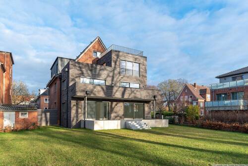 Gartenansicht - 4 Zimmer Etagenwohnung zum Kaufen in Kiel