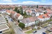Blick auf Haus und Umgebung - 1 Zimmer Mehrfamilienhaus, Wohnhaus in Hannover