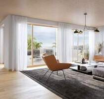 Neuwertige, großzügige 4-Zimmer- Wohnungen in ökologischer Bauweise mit schönem Balkon und Blick ins Grüne - Waldshut-Tiengen