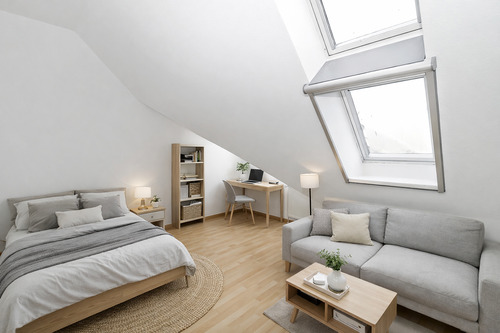 Visualisierung Zimmer 1 (KI-generiert) - Etagenwohnung mit 98,00 m&sup2; in Berlin zum Kaufen