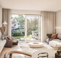 Kompakte 2-Zi-Whg. im EG mit offener Küche, Süd-West-Terrasse und Privatgarten - Haar Gronsdorf