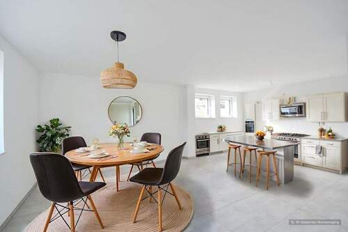 Essbereich mit Küche KI - 3 Zimmer Etagenwohnung zum Kaufen in Limburgerhof
