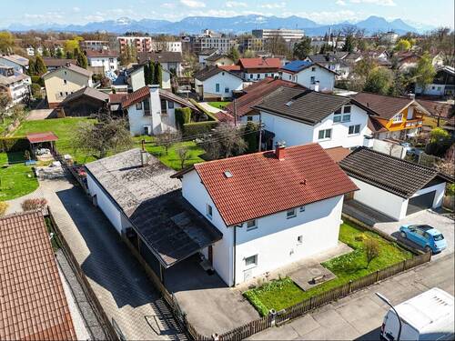 Luftbild - Grundstück in Rosenheim