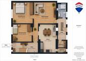 REMAX Immobilien Delux Mehrfamilienhaus Grundriss EG Roden Mark Borowicz - 