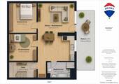 REMAX Immobilien Delux Mehrfamilienhaus Grundriss DG Roden Mark Borowicz - 