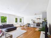 Wohn- und Essbereich - Etagenwohnung mit 61,00 m&sup2; in Ludwigsburg zum Kaufen