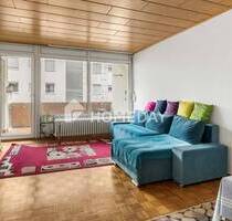 Wohnen mit Loggia: gepflegte Drei-Zimmer-Wohnung in guter Lage - Schwetzingen