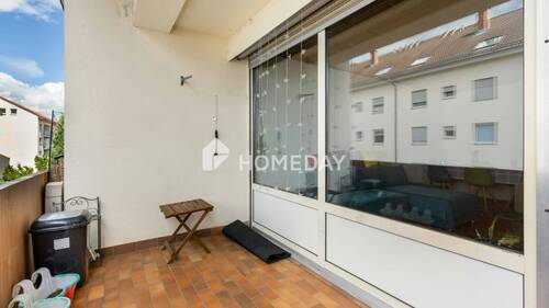 Loggia 1 - 3 Zimmer Etagenwohnung zum Kaufen in Schwetzingen