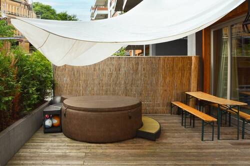 Terrasse - 4 Zimmer Etagenwohnung in Berlin