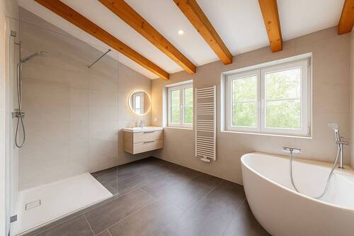 Badezimmer KI animiert - 