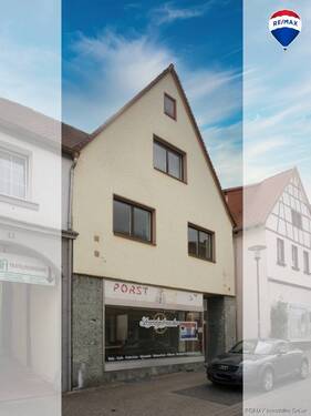 REMAX Immobilien DeLux Wohn-/Geschäftshaus Frontansicht Ottweiler Mark Borowicz REMAX Immobilien - 