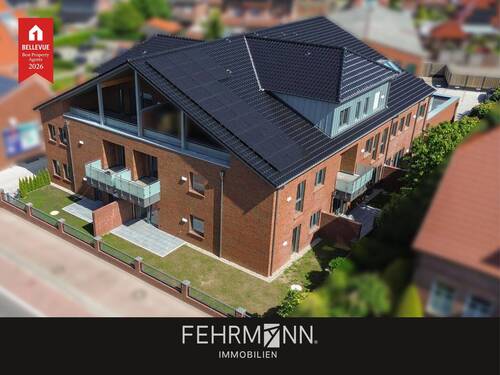 Vorschaubild - Modern & zukunftsweisend: Obergeschosswohnung in Haren-Emmeln mit Dachterrasse - zur Miete!