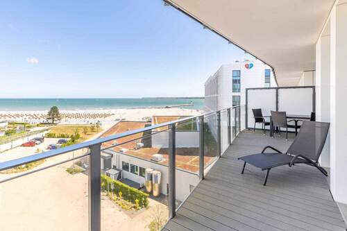 Großer Balkon mit Wasserblick - Etagenwohnung mit 66,50 m² in Lübeck / Travemünde zum Kaufen